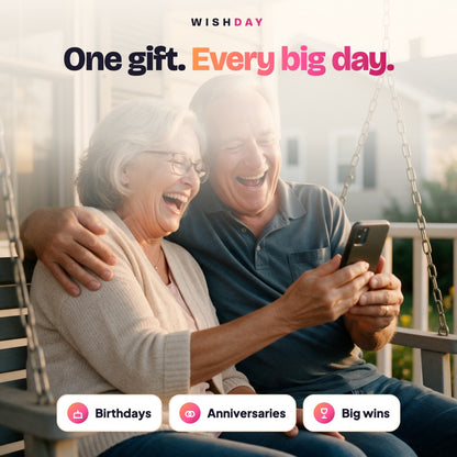 One gift for every big day: birthdays, anniversaries, big wins