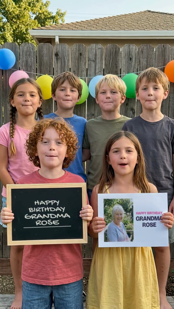 Kids sing their name